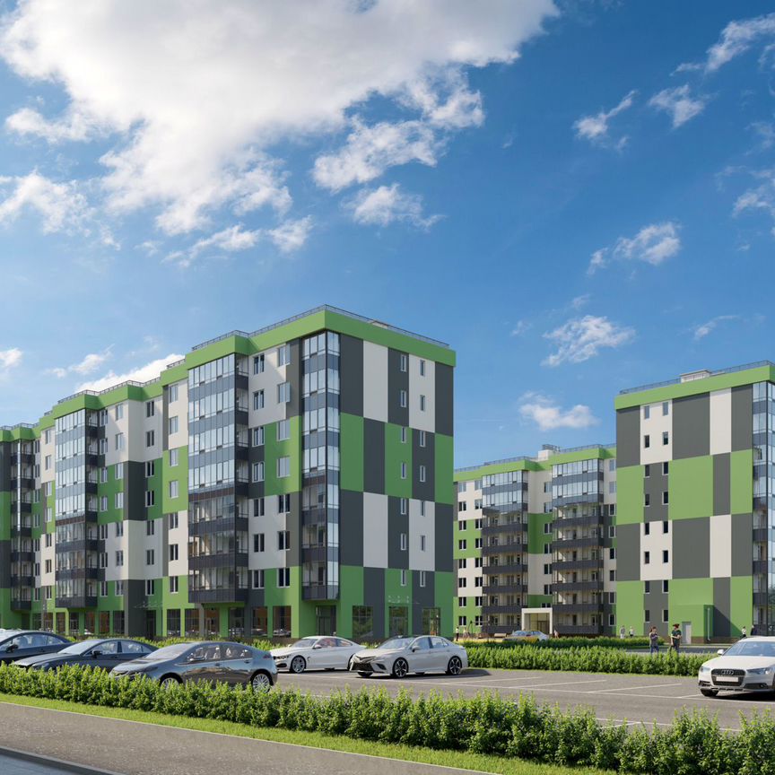 3-к. квартира, 75,6 м², 5/8 эт.