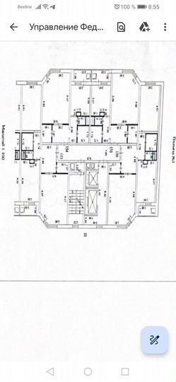 1-к. квартира, 42 м², 12/17 эт.