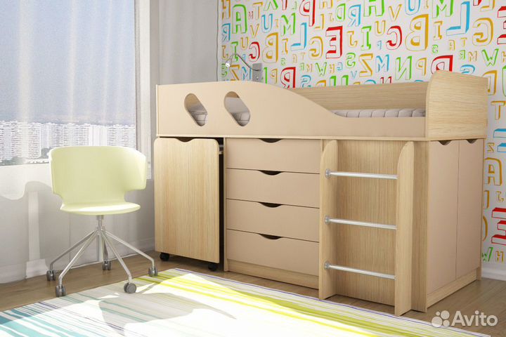 Многофункциональная детская кровать