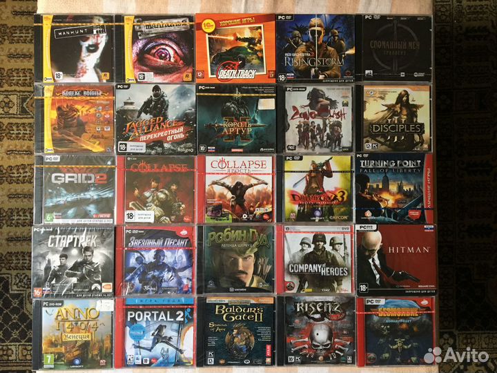 Игры для пк/Компьютерные игры Новые,Запечатанные