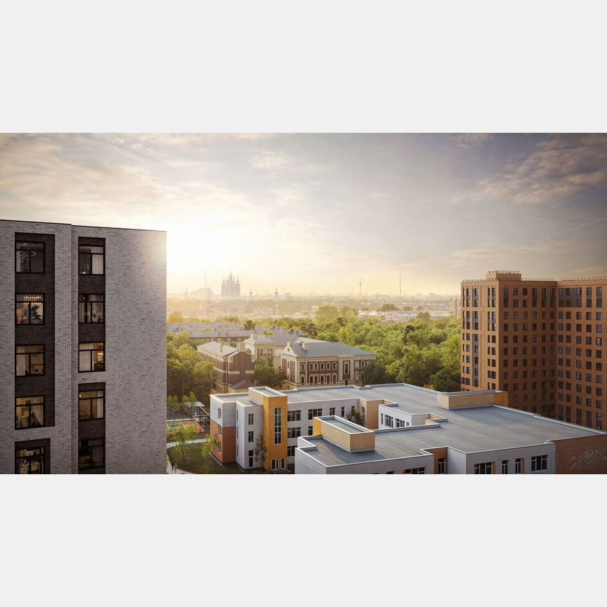 1-к. квартира, 38,1 м², 12/12 эт.