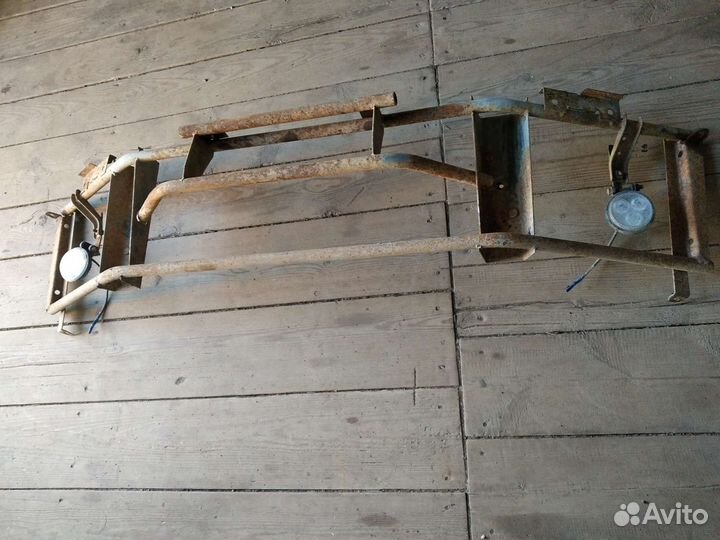 Усилитель переднего бампера УАЗ Патриот pickup