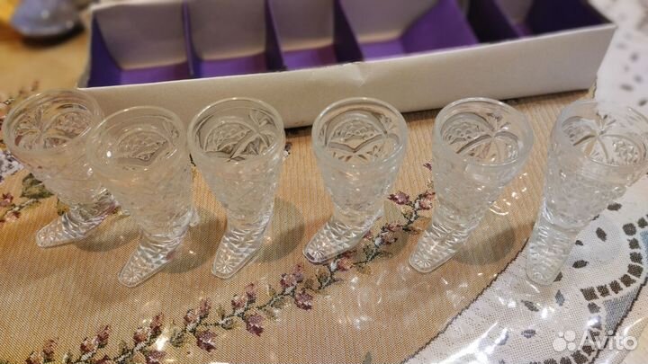 Хрустальные рюмки СССР