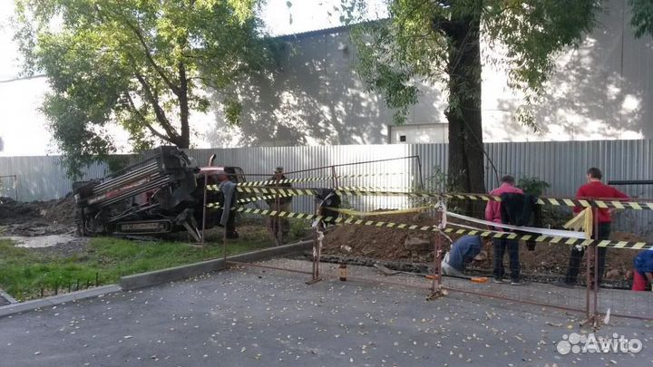 Гнб/Управляемый прокол под дорогой/Бурение