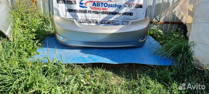 Бампер задний Hyundai Solaris 11-2014г