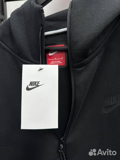 Зип худи Nike Tech Fleece 2023 black