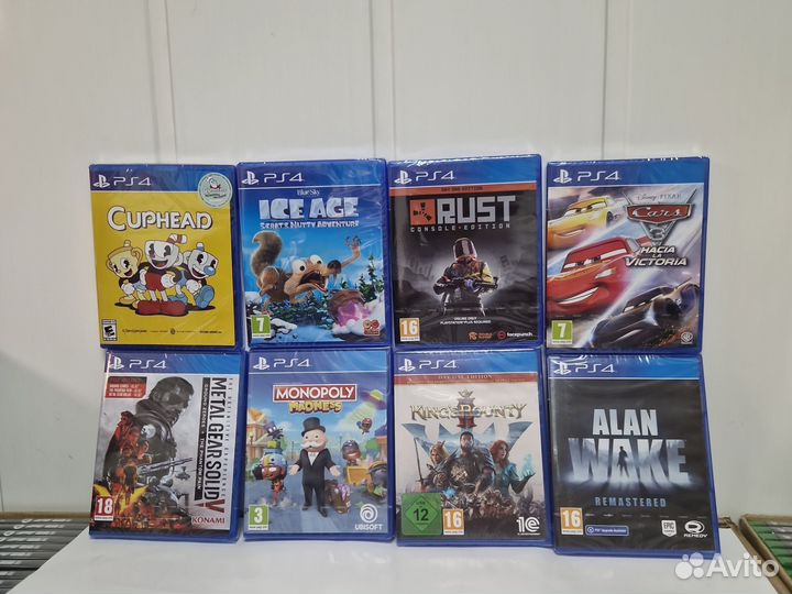 Sony Playstation 4 диски