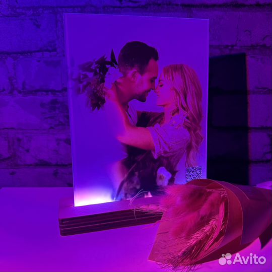 Витраж с вашим фото