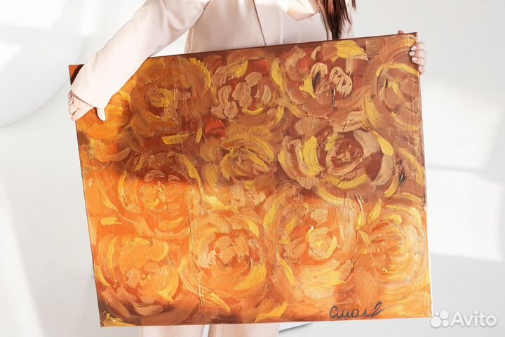 Интерьерная картина ручная работа