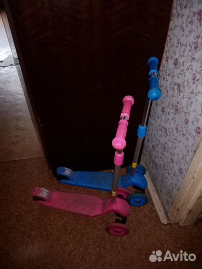 Самокат детский трехколесный