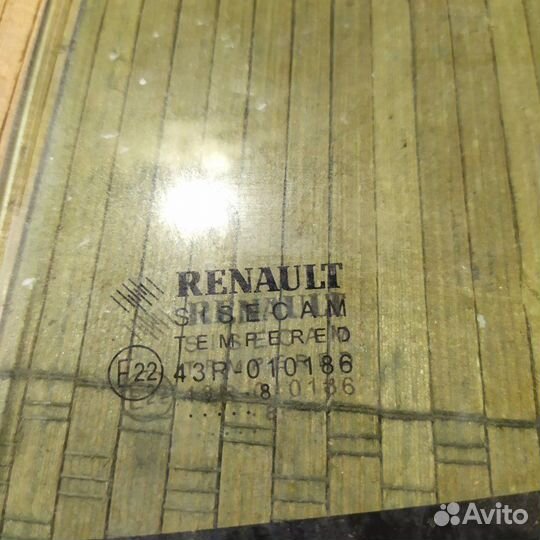 Форточка двери задняя левая Renault Logan 2 седан