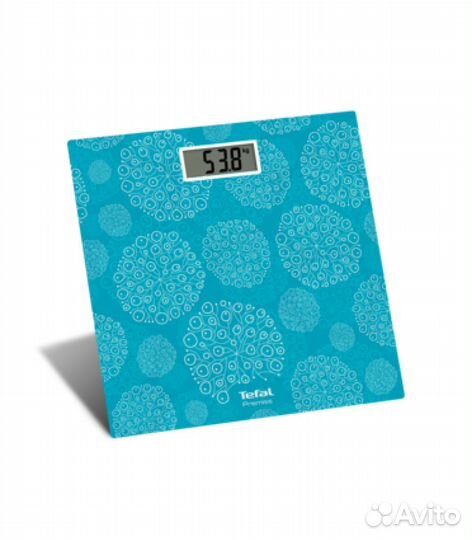 Весы напольные электронные Tefal PP1436V0, голубой