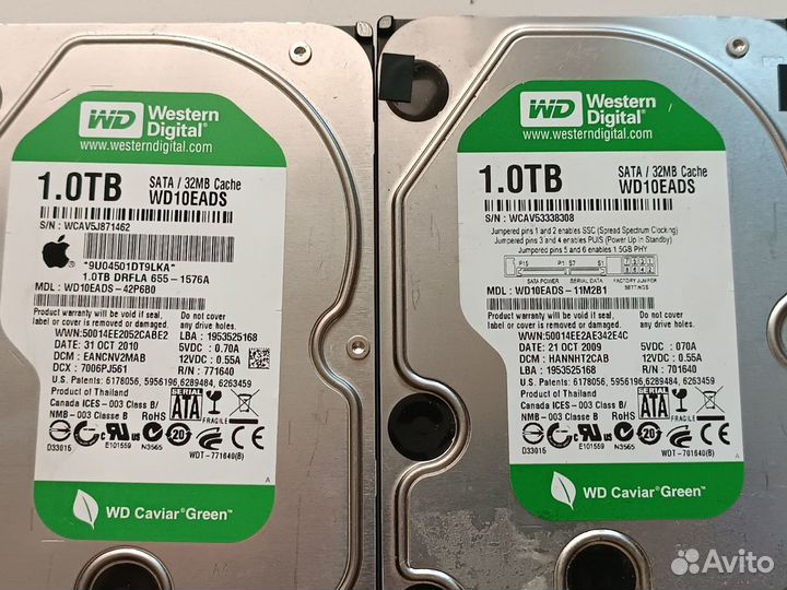 Жесткие диски hdd 1тб