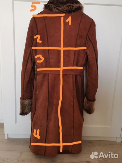 Двухсторонняя дубленка - шуба