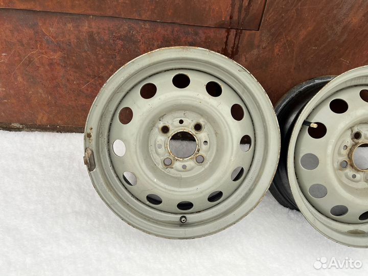 Штампованные диски R14 на ваз