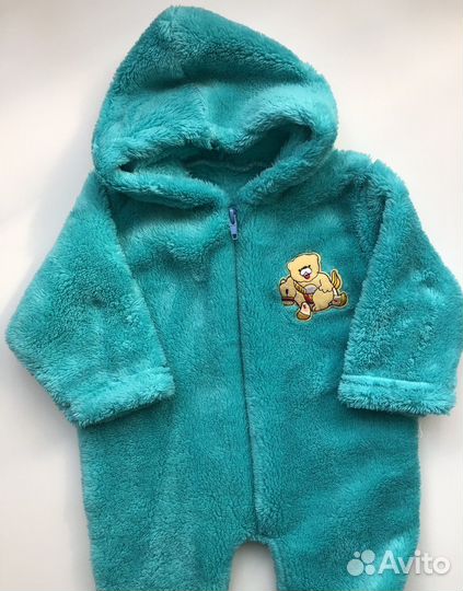Комбинезон плюшевый 62