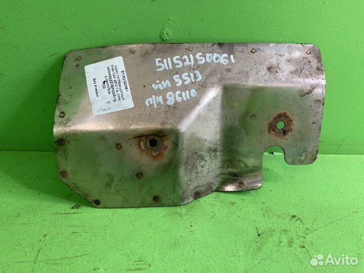 Экран теплозащитный MAN TGX