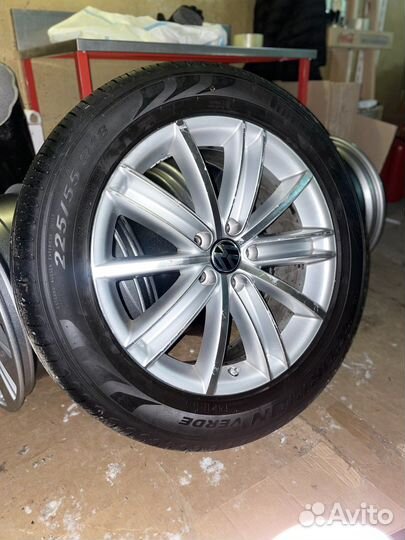 Шины диски колеса r18 на VAG 5х112