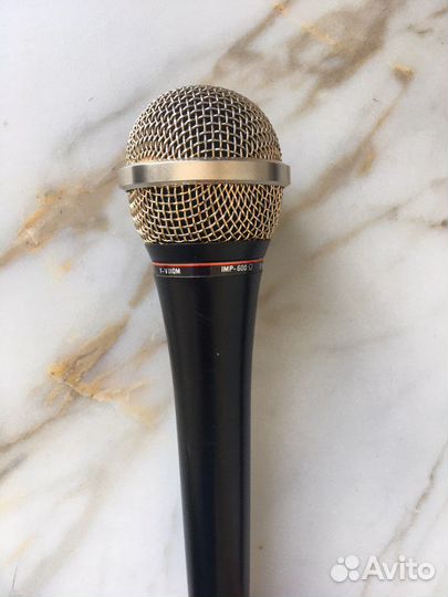 Позолоченный микрофон sony для караоке
