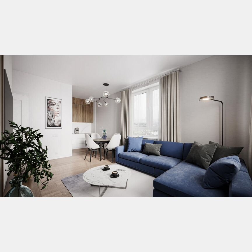 1-к. квартира, 33,4 м², 12/17 эт.