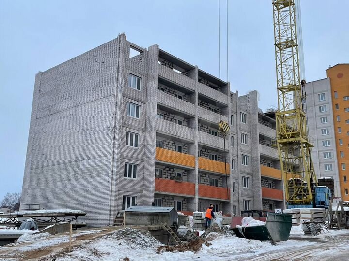 2-к. квартира, 69,8 м², 6/10 эт.