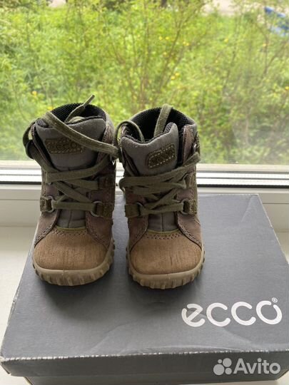 Ботинки детские ecco 19 размер