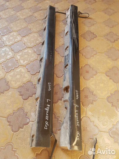 Накладки порогов на Cadillac bls