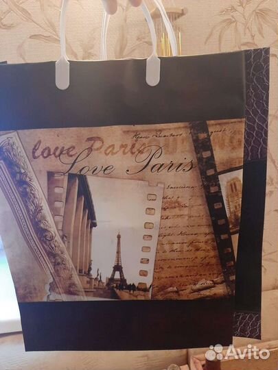 Пакет подарочный мягкий пластик 32х50