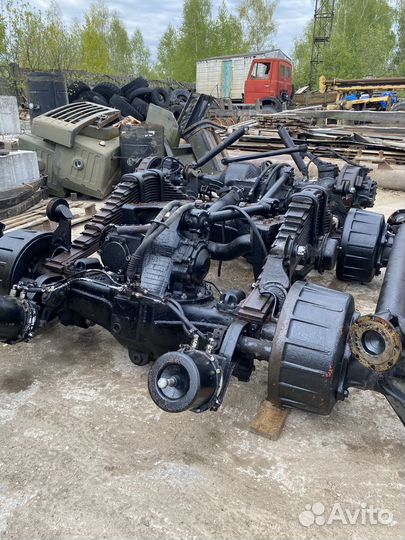 Балансирная подвеска с мостами в сборе Краз-260