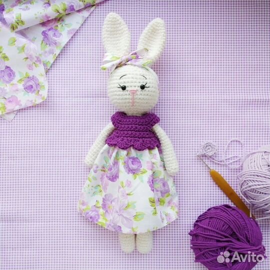 Зайка игрушка ручной работы