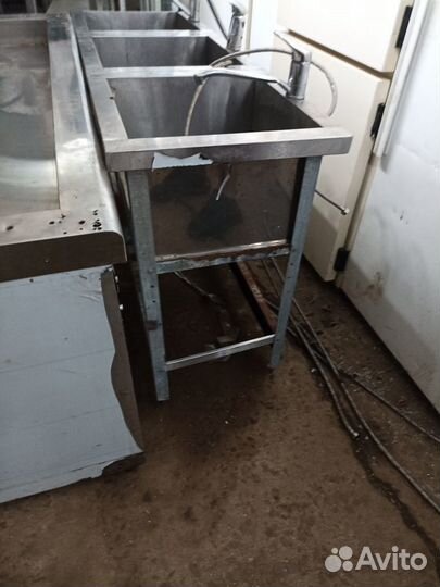 Мойка 3 секции 160-53-90 глубина 30 разборная