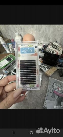 Материалы для наращивания ресниц бу