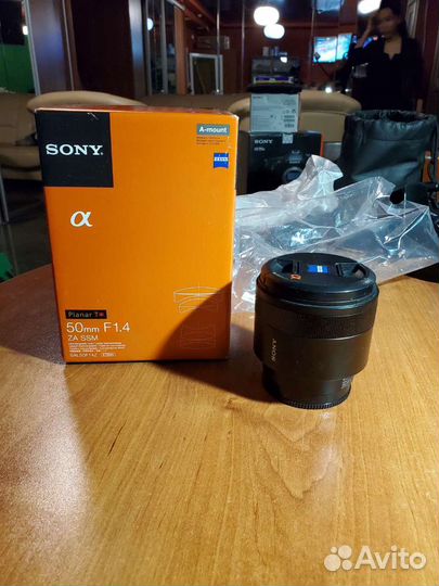 Объективы Sony SAL-50F14 SAL-85F14 sal-135f18z