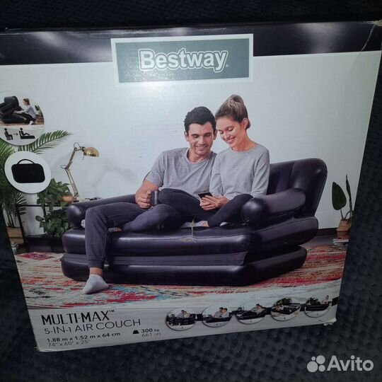 Диван надувной, кровать трансформер
