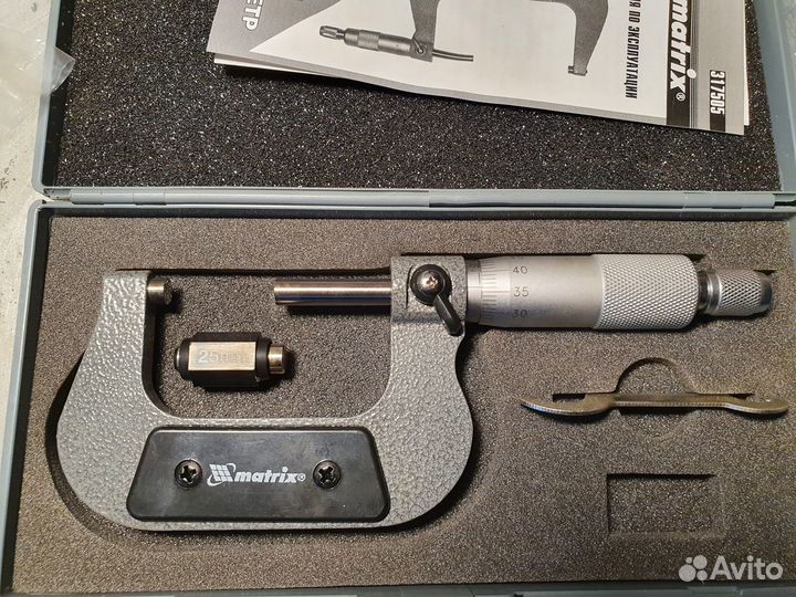Микрометр Matrix 25-50