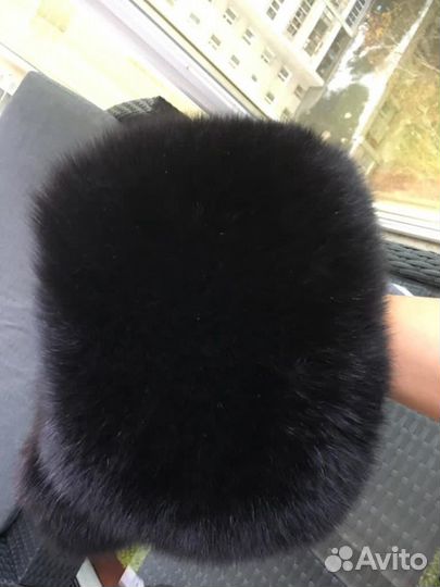 Шапка песец