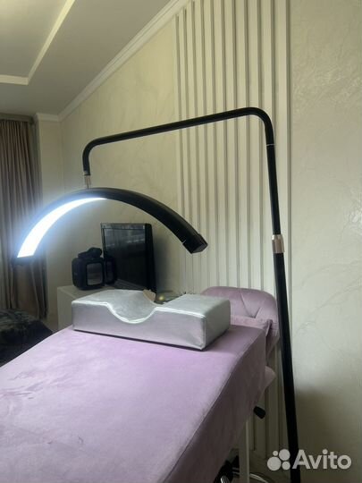 Лампа для наращивания ресниц Луна