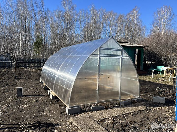 Теплица из поликарбоната 3х4