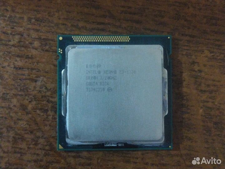 Процессор xeon e3-1230