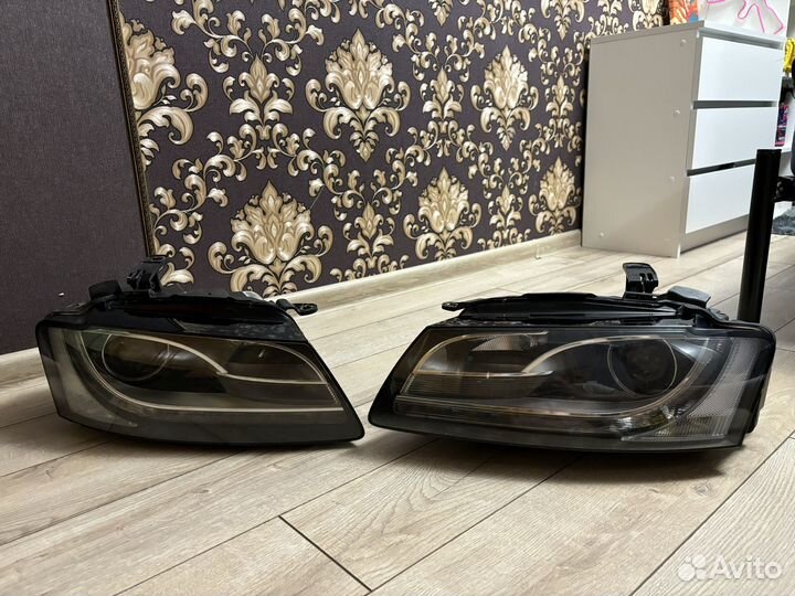 Комплект фар audi A5 8T дорестайлинг