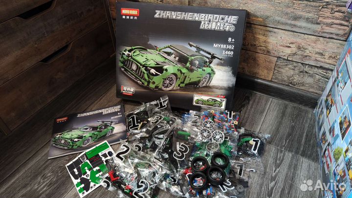 Lego Technic Mercedes AMG GT R Green Goblin(новый)