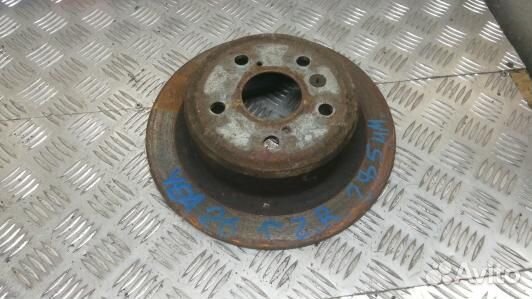 Диск тормозной задний toyota camry V30 (YEA26LR02)