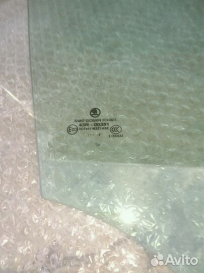 Стекла боковые Skoda Fabia