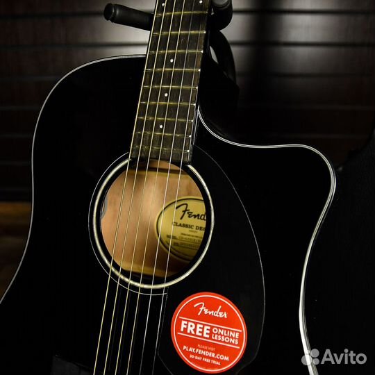 Электроакустическая гитара Fender + Аксессуары