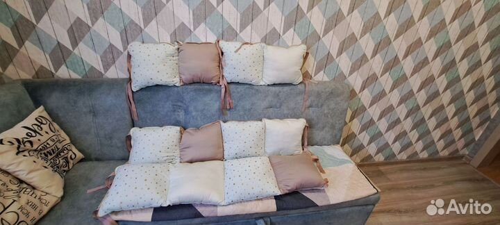 Бортики в детскую кроватку