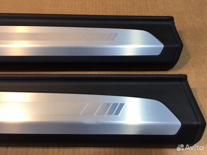 Накладки порогов с подсветкой Bmw 8 G14
