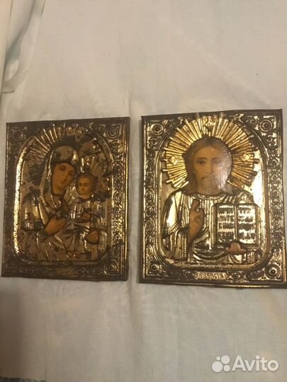 Старинные иконы Венчальная пара