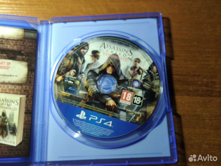 Диск для ps 4 assassin's creed синдикат