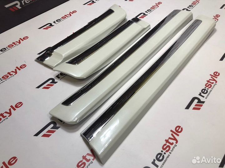 Молдинги дверей Toyota Land Cruiser 200 R664
