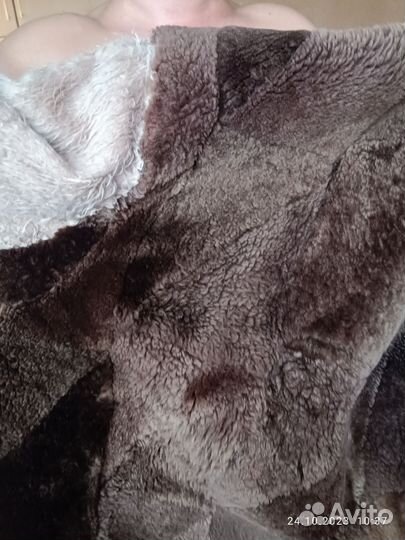 Тулуп мужской из овчины 50-52р